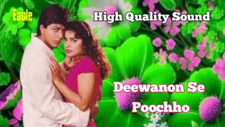 Deewanon se Poochho Hindi Song Old Indian Video 90s Bollywood Movie [upl. by Orin232]