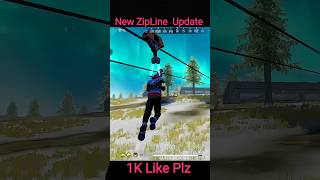 New ZipLine Update After OB47 Update 🔥 Free Fire shorts gamingshorts [upl. by Chenee]