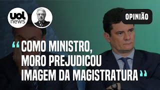 Sergio Moro prejudicou imagem da magistratura ao se tornar ministro diz Wálter Maierrovitch [upl. by Carboni562]