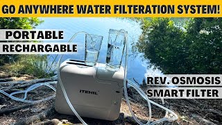 ITEHIL Portable RO Water Filter System  Off Grid Camping Overlanding or Emergencies [upl. by Nugesulo663]