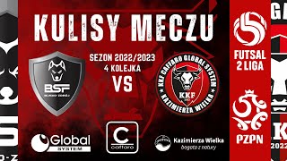 Kulisy BSF BuskoZdrój vs KKF Caffaro Global System Kazimierza Wielka  4 kolejka 2 PLF 202223 [upl. by Bartlet778]