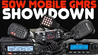 Which 50 Watt GMRS Mobile Should You Buy BTech GMRS 50X1 VS Wouxun KG1000G VS Midland MXT500 [upl. by Nnylcaj]