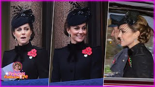 Catherine Look Extremely Radiant On The Balconies At Remembrance Sunday Princesscatherinefc [upl. by Pax]