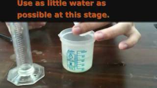 Detailed explanation of titration of ironII chloride with potassium permanganate Part 1 of 2 [upl. by Sev]