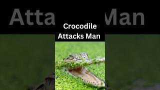 Crocodile attacks man in Australia shorts [upl. by Aztirak719]