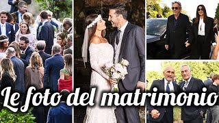 Matrimonio Gigi Buffon e Ilaria D’Amico le foto più belle dell’evento [upl. by Petersen]