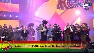 Kartoesj ft DIVERSÃO  Veer Kenne De Route Knatsj Van Boete  Halve finalist LVK 2019 [upl. by Pernas]