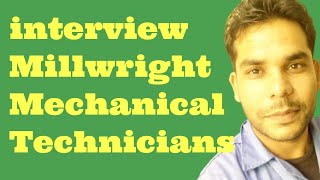 interview for millwright technician millwrigh [upl. by Fagin671]