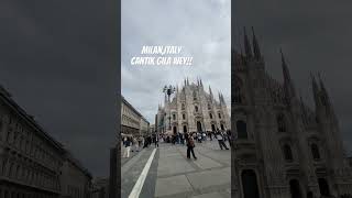 DuoMo Di Milano🇮🇹 travel traveling bestmoments terbaik [upl. by Vida]