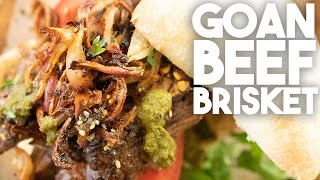 Goan style Brisket  Pulled Beef  Kravings [upl. by Ytsirhk299]