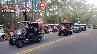 Disneys Fort Wilderness Halloween Golf Cart Parade Livestream [upl. by Naryk]