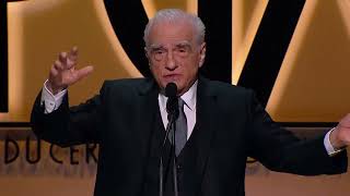 Martin Scorsese Honoured With Producers Guild’s David O Selznick Award [upl. by Kacy61]