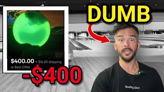 I got SCAMMED buying THIS Bowling Ball on eBay [upl. by Twedy]