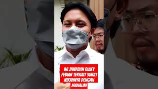 Ternyata ini Penyebab Rizky Febian amp Mahalini Jalani Sidang Isbat Nikah [upl. by Loredo]