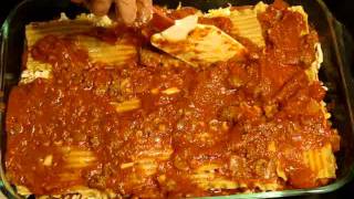 How to Layer Grandmas Lasagna  Best Bites Forever [upl. by Eseekram651]