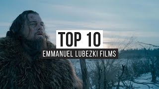 Top 10 Emmanuel Lubezki Films [upl. by Bove177]