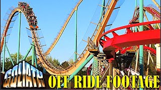 Goliath at Six Flags Over Georgia OffRide Footage No Copyright [upl. by Boorer404]