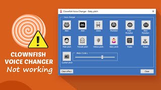 How To Fix  The Clownfish Voice Changer Doesnt Working Windows 1011 [upl. by Sirdna]