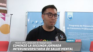 COMENZÓ LA SEGUNDA JORNADA INTERUNIVERSITARIA DE SALUD MENTAL [upl. by La Verne297]