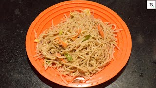 Egg Hakka Noodles  ಎಗ್ ಹಕ್ಕಾ ನೂಡಲ್ಸ್ Egg Hakka Noodles banane ka tarika [upl. by Tammi]