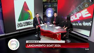 Lanzan el SOAT 2024 para su comercialización a nivel nacional [upl. by Medlin936]