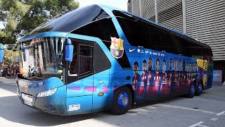 EL AUTOCAR DEL FC BARCELONA [upl. by Nana]