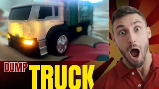 Dump Truck Toy  Wheels On The Truck wheelsonthebus dumptruck toys cartoon funny video [upl. by Benedick628]