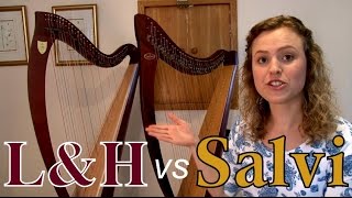 LampH vs Salvi LEVER HARP comparison [upl. by Lavinie723]