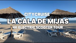 La Cala De Mijas EScooter Tour  4K  Discover Costa del Sol [upl. by Anoval]