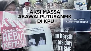 BREAKING NEWS  SITUASI TERKINI AKSI MASSA DI KPU [upl. by Oiramej]