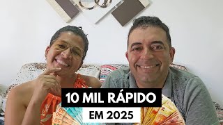 Estamos fazendo ISSO para Alcançar 10 Mil Reais em 2025 [upl. by Elka]