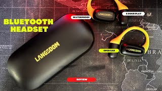 Are These the Best Workout Earbuds  LANGSDOM Open Earbuds Honest Review [upl. by Esinaj]