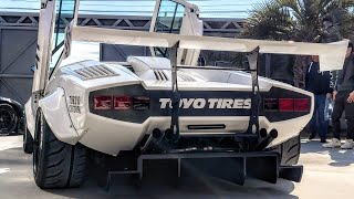 Liberty Walk LBWORKS Countach LB AUTO SALON 2024 [upl. by Ahser591]