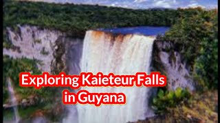 Kaieteur Falls in Guyana  Best Tourist Destinations [upl. by Vikki]