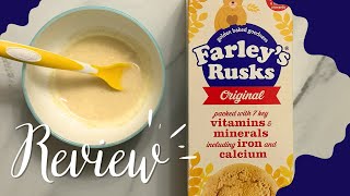 FARLEYS RUSKS REVIEW HOW TO MAKE FARLEYS RUSKS URDUHINDI [upl. by Nosittam]