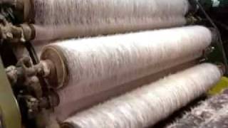 Wool  How its made كيف يصنع الصوف [upl. by Sanfourd]