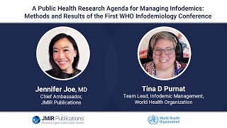 A Public Health Research Agenda for Managing Infodemics The First WHO Infodemiology Conference [upl. by Aitnahs]