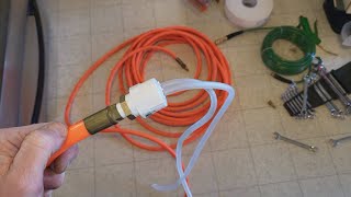 How To Make Your Own HVAC Duct Cleaning Whip [upl. by Atilal323]