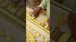 Tanjore painting balaji making tanjorepainting balaji homedecor TarangArts1 [upl. by Plato]