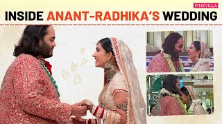 INSIDE Videos of Anant Ambani amp Radhika Merchants Wedding  Anant Ambani Wedding  Pinkvilla [upl. by Erdei775]