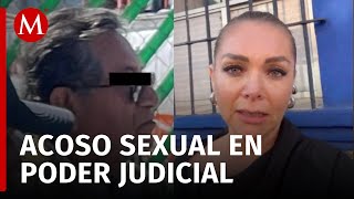 Abogada es víctima de acoso sexual en los juzgados del Poder Judicial en Puebla [upl. by Noe262]