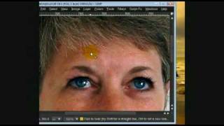 Photoshop to Gimp Tutorial 2 How To Make A Person Look Younger in Gimp [upl. by Analise]