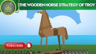 THE WOODEN HORSE STRATEGY OF TROY  Fairy tale animation in English  ENGLISH FAIRY TALE [upl. by Ycniuqal]