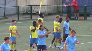 Haringey Borough 33 AFC Dunstable Pre season friendly [upl. by Ardied]