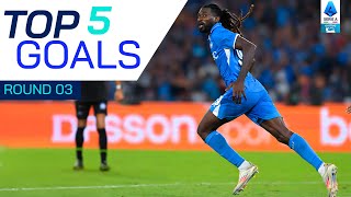 Anguissa Brings the House Down at the Maradona Stadium  Top 5 Goals  Round 3  Serie A [upl. by Adnorhs]