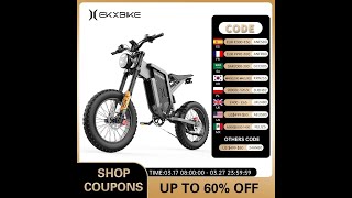 Review EKX X21 Adults Electric Bike 2024 [upl. by Regni]