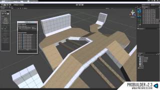 ProBuilder Tutorial 5 Texturing Part I  Materials and Vertex Colors v23 Unity [upl. by Nyberg]