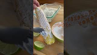 Elote 🌽  Mexican Style Street Corn Recipe [upl. by Neladgam]