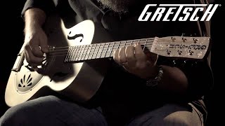 Gretsch G9201 Honey Dipper Metal Resonator Guitar  Featured Demo  Gretsch Guitars [upl. by Arihsan]