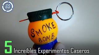 5 Increíbles Experimentos y Trucos Que Puedes Realizar En Casa  Experimentos Caseros [upl. by Chin]